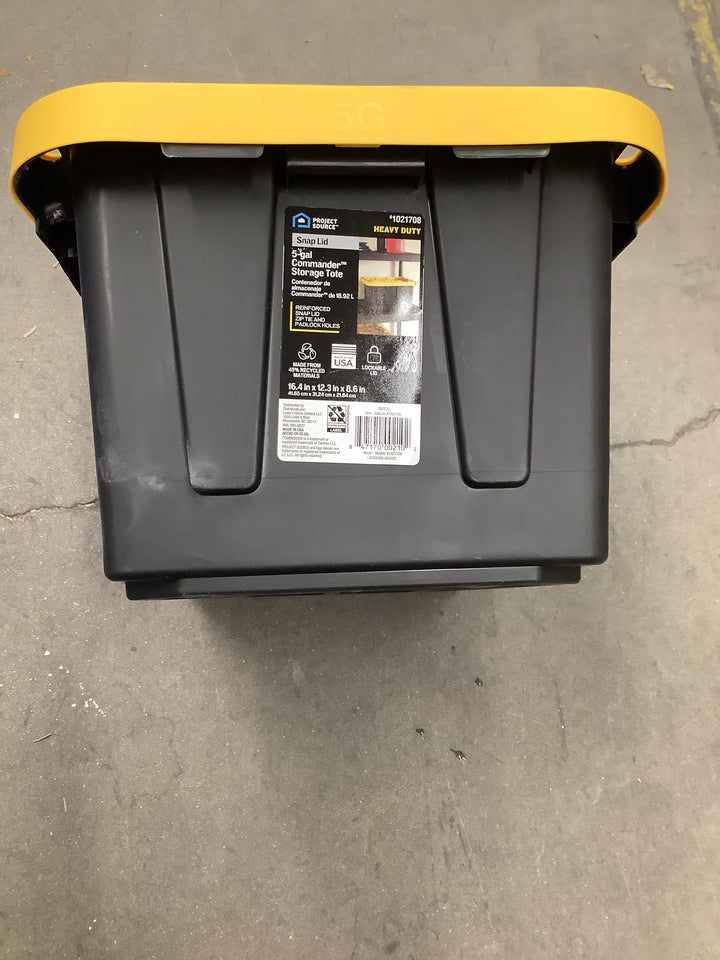 5G COMMANDER SNAP LID TOTE