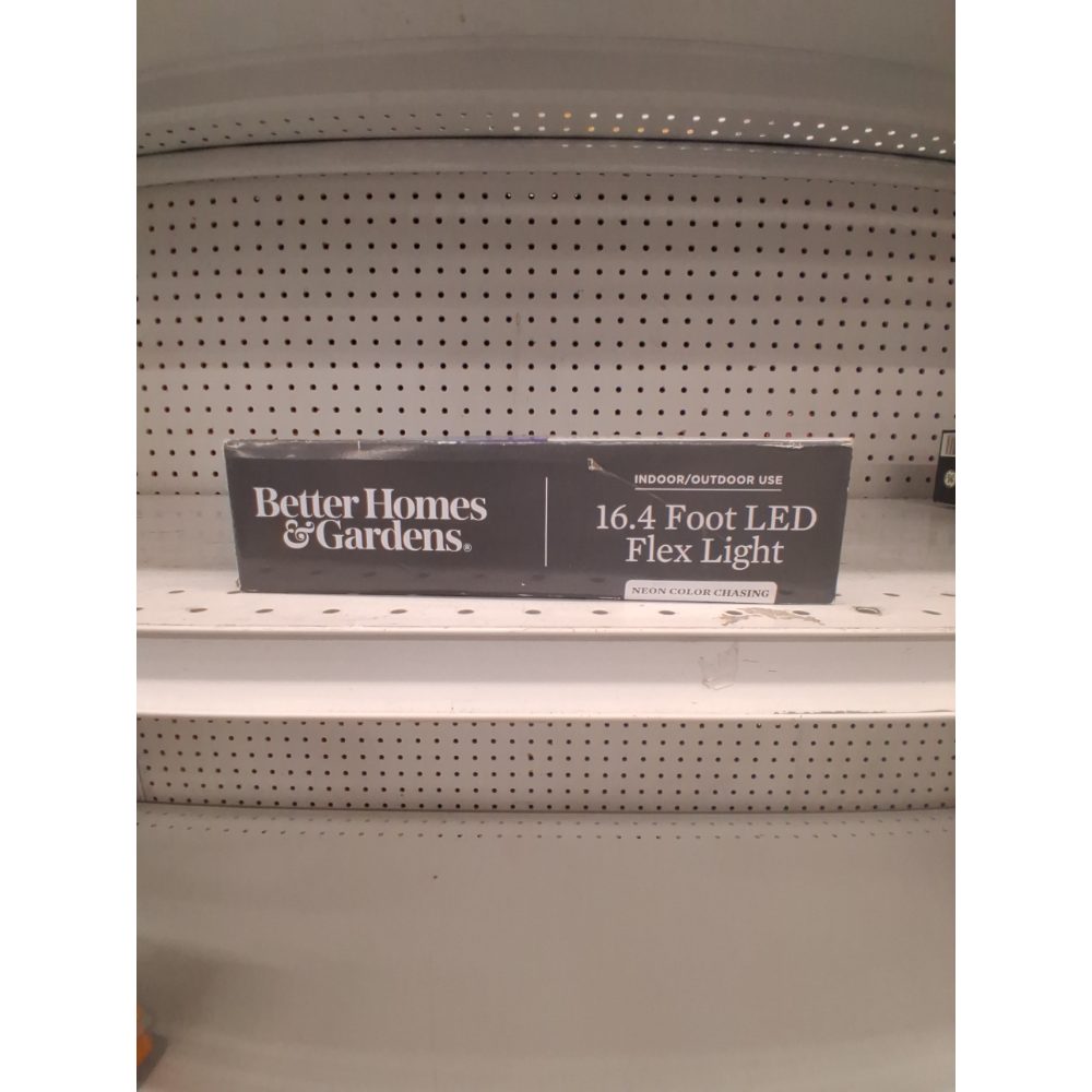 Better Homes & Gardens 16.4ft Indoor/Covered Patio Color Changing/Chasing Neon Flex Strip Light