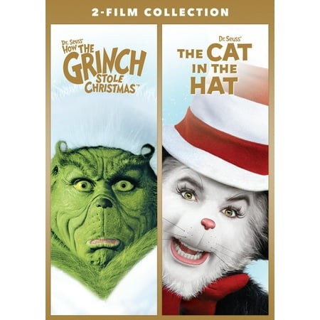 Dr. Seuss  the Cat in the Hat / Dr. Seuss  How the Grinch Stole Christmas 2-Movie Collection (DVD)  Family  Universal