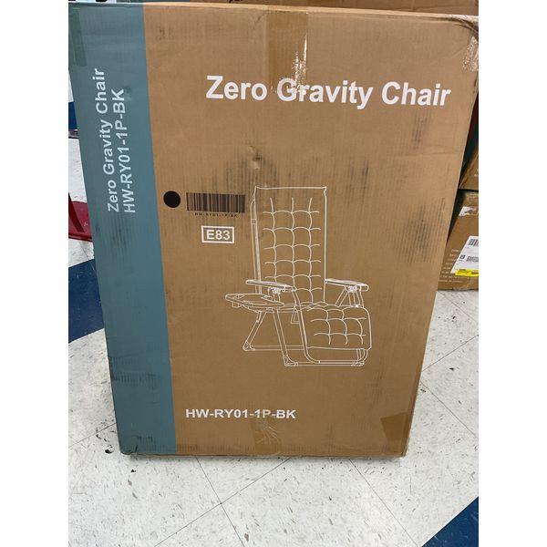 Zero Gravity Chair HW-RY01-1P-BK Retail $36.99