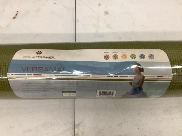 TravelTrainer VERSAMAT Non-Slip Yoga Mat - Chartreuse Retail $24.99