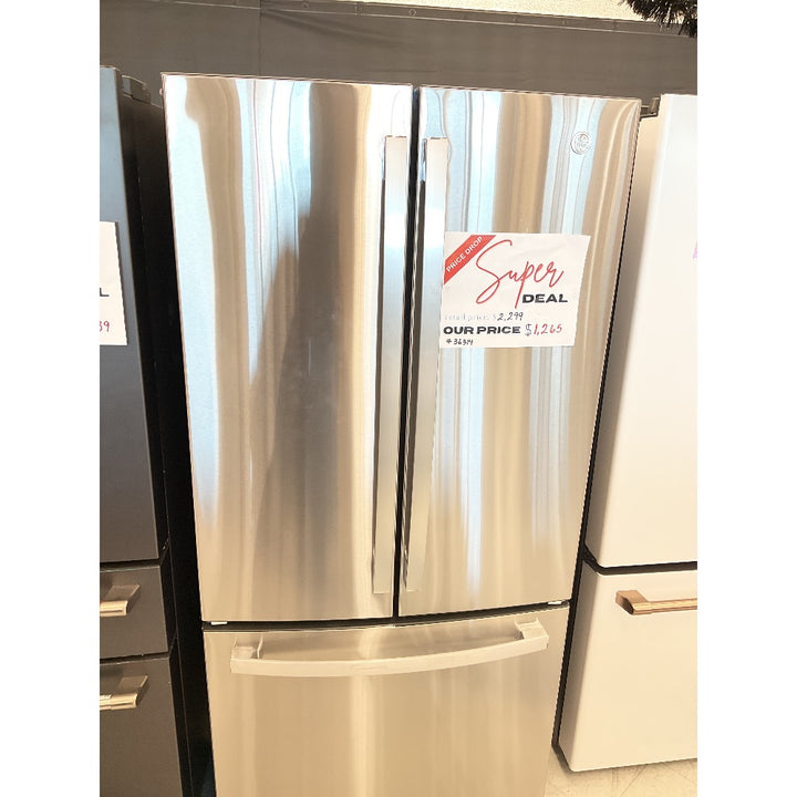 GE French Door Refrigerator - Super Deal, Stainless Steel Finish