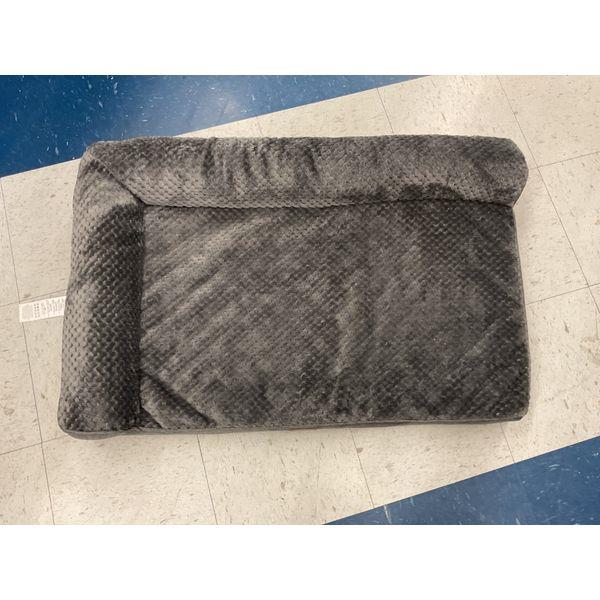 Plush Pet Bed - Soft, Cozy, Orthopedic Support, Gray Retail $45.00