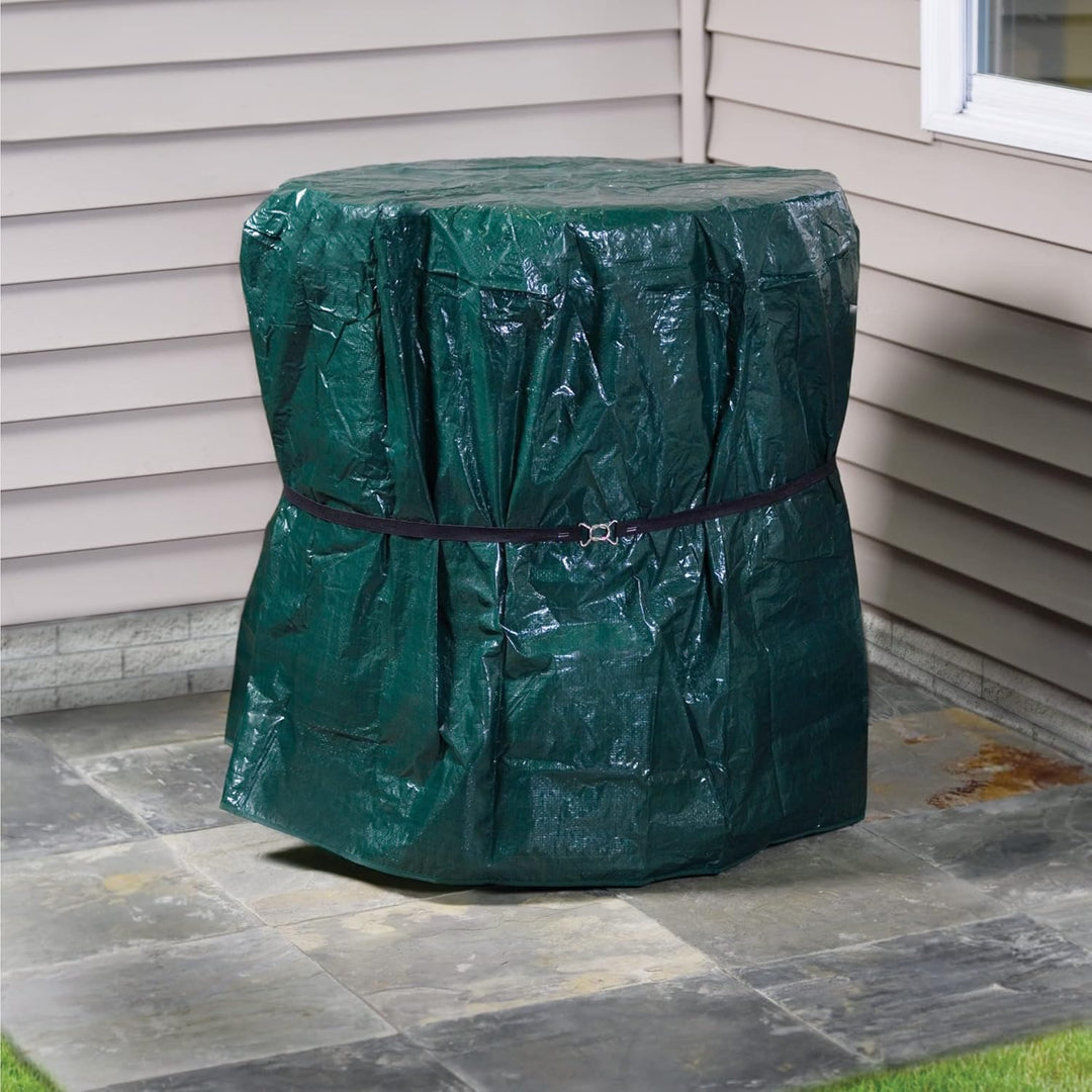 Duck Brand Standard Central Air Conditioner Cover, 34-Inch x 30-Inch x 34-Inch, Green (1431012)