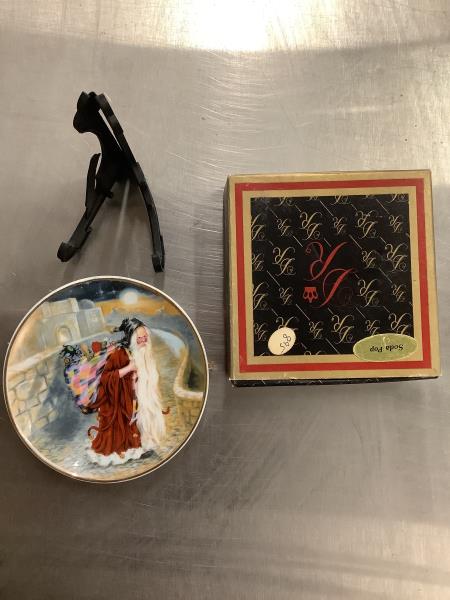 Duncan Royale Medieval Santa Claus 1983 Collector Plate Retail $24.99