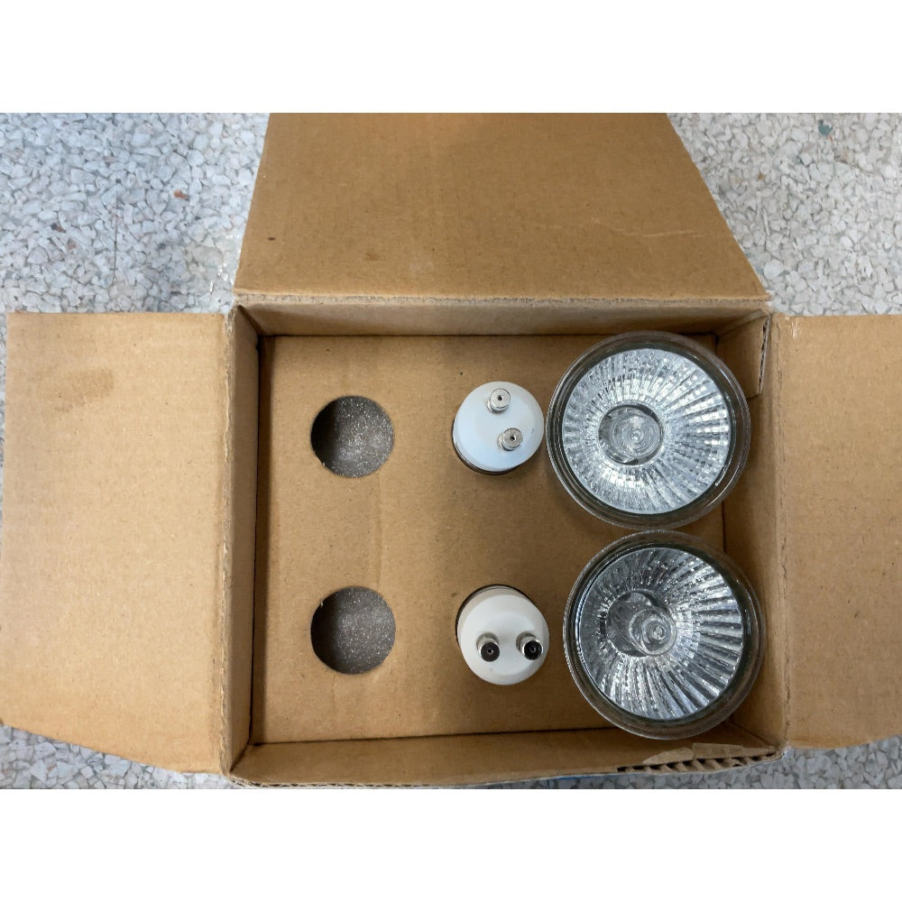 Vinaco GU10 Halogen Bulb - 2800K Warm White, MR16 Twist-N-Lock Base