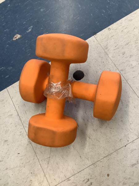 Generic 15lb Dumbbell Set - Orange Retail $45.99