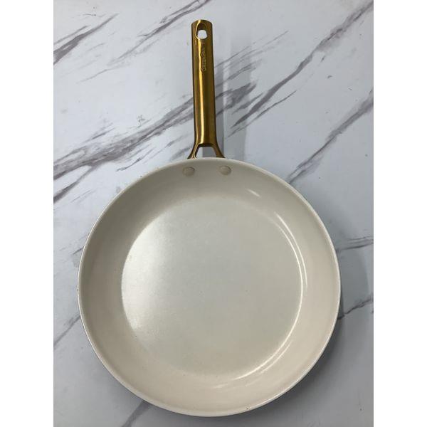 GreenPan Ceramic Nonstick Frying Pan - Gold Handle Retail $35.00