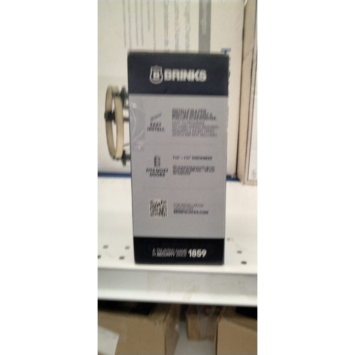 Brinks Electronic Keypad Single Cylinder Deadbolt  Matte Black Finish