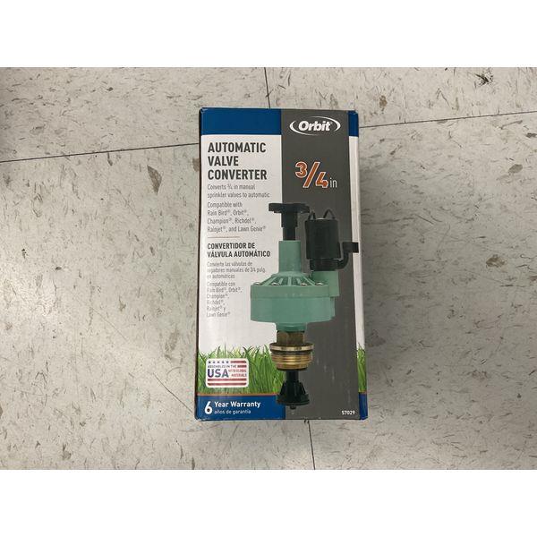 Orbit Automatic Valve Converter, 3/4 in, Converts Manual Sprinkler Valves Retail $25.00