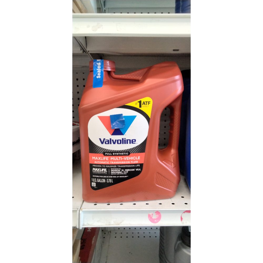 Valvoline MaxLife Multi-Vehicle ATF Full Synthetic Automatic Transmission Fluid 1 Gallon