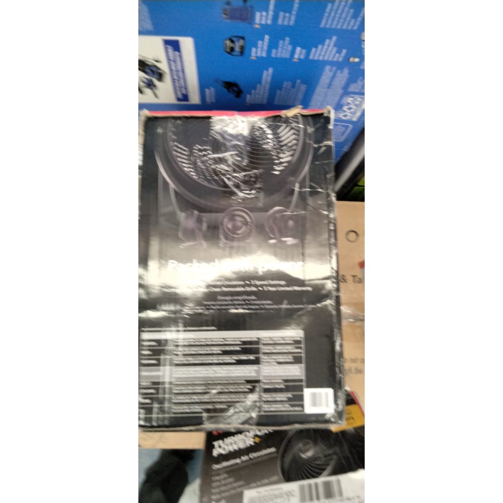 Vornado 62 Whole Room Air Circulator Fan with 3 Speeds  Black