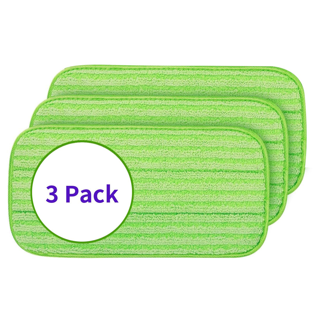 Star Maktion 3 Pack Rounded Corners Mop Pads Compatible with Swiffer Wet Jet Mops,Mop Pads for Wet & Dry Use Mop Pad Refills, Durable and Fitting for Home/Office Cleaning,Mop Replacement Heads Retail $13.00