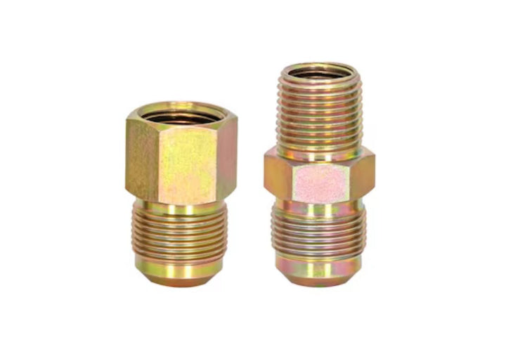 Eastman 48 Inch x 1/2 Inch OD Flexible Gas Line Connector with (2) 1/2 Inch MIP Fitting Ends for Natural Gas and Liquid Propane, Stainless Steel, Yellow, 20YE505048B