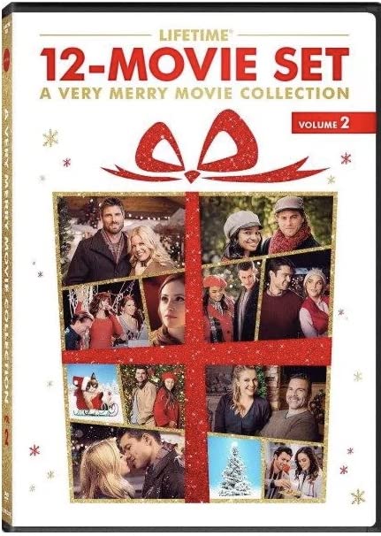 Lifetime 12-Movie Set A Very Merry Movie Collection Vol 2 Christmas Romance Holiday A Very Vintage Christmas Random Acts Four Christmases and a Wedding Sweet Mountain 18+ hours of Movies!