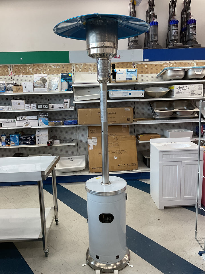 Master Forge Propane Patio Heater - Stainless Steel Finish Retail $200.00