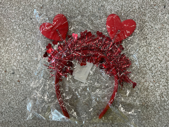 KEHKFSEF Valentines Headband with Sequin Heart Designs