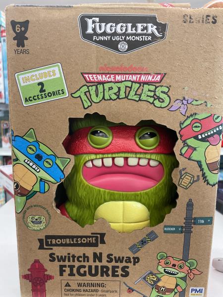 Fuggler teenage mutant turtles switch and swap figures Retail $29.99
