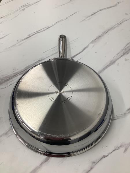 T-fal 3-Ply Stainless Steel Fry Pan - Induction Compatible Retail $50.00