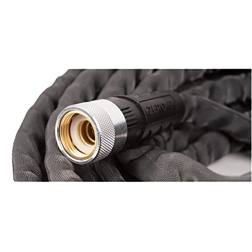 zero-G 4001-25 8 Inch by 25 Feet Lightweight, Ultra Flexible, Durable, Kink-Free Garden Hose, 5, 5/8" x 25', Gray Retail $29.98