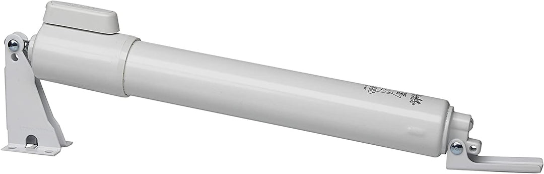 Wright Products Heavy Duty Pneumatic Screen & Storm Door Closer with EZ-Hold – Adjustable Speed, Durable & Easy Install, for Out-Swinging Doors (Tranistional, White) Retail $31.98