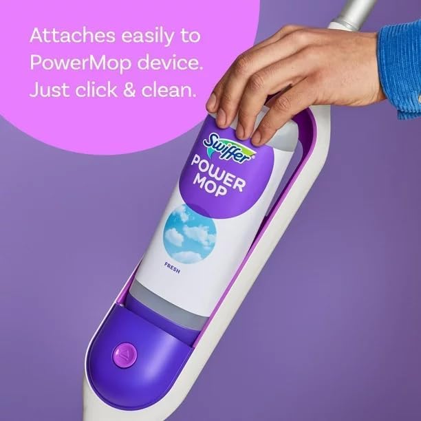 Swiffer 750ML Power Mop Cleaning Solution Fresh Scent
