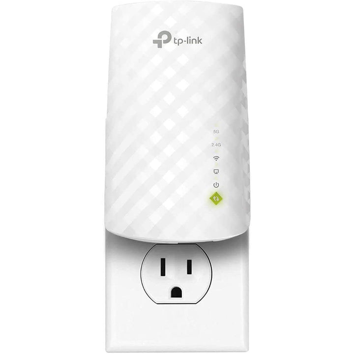 TP-Link WiFi Extender with Ethernet Port, Dual Band 5GHz/2.4GHz, Up to 44% More Bandwidth Than Single Band, Covers Up to 1200 Sq.ft and 30 Devices, Signal Booster Amplifier Supports OneMesh(RE220)