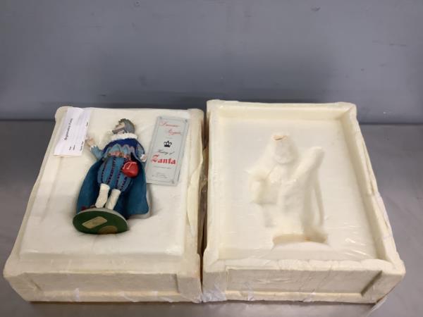 Duncan Royale History of Santa II Sir Christmas Collectors Edition Figurine Retail $150.00