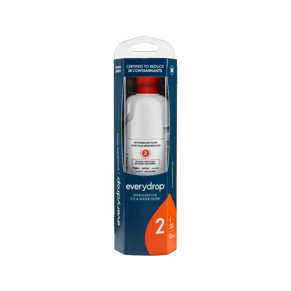 everydrop by Whirlpool Ice and Water Refrigerator Filter 2, EDR2RXD1, Single-Pack Retail $59.99