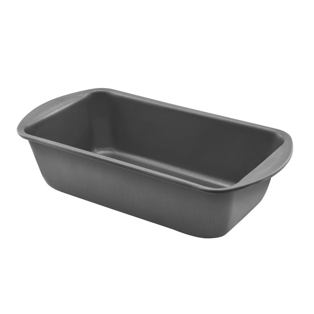 Vihira Premium NonStick Large Backing Bread Loaf Pan, 9 x 5 x 2.7 In, Set of 2, Meatloaf Pan and Bread Loaf Pan, Gray