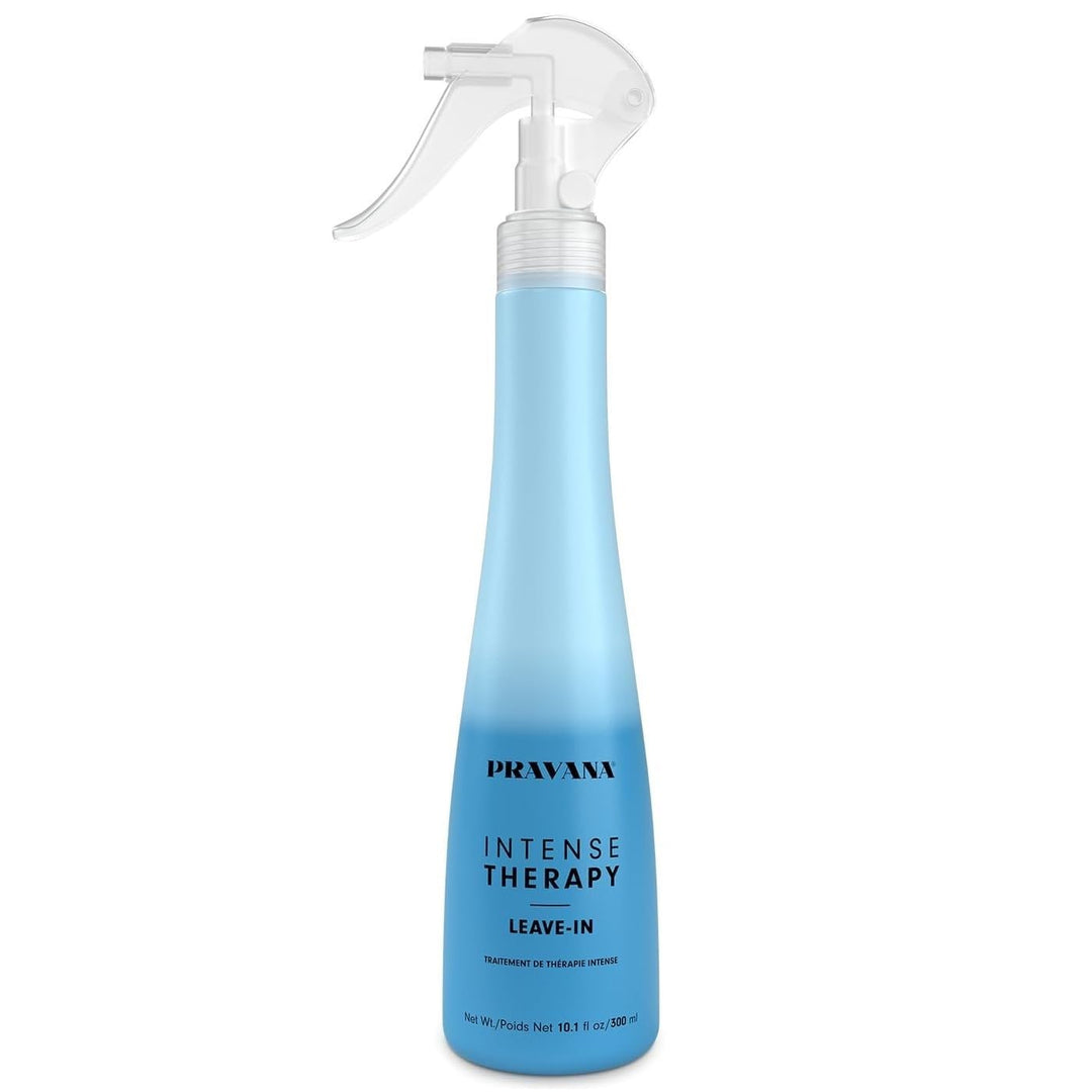 Pravana Intense Therapy Leave-In Conditioner Spray Treatment & Detangler | Instantly Detangles & Hydrates | Equalizes Hair Porosity | For All Hair Types | Strengthens & Softens Hair | 10 Fl Oz