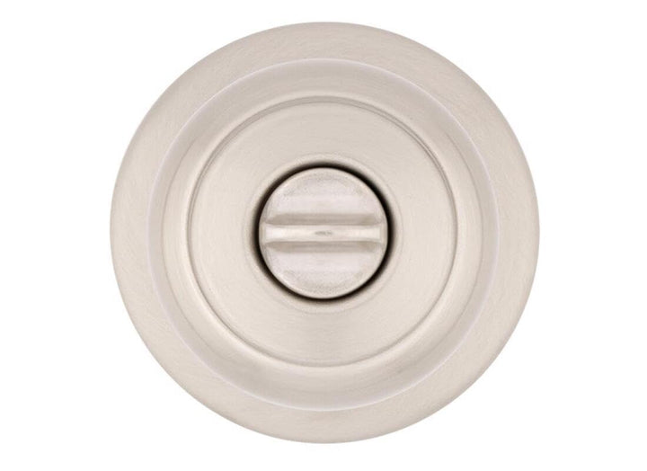 Kwikset SmartKey Security Satin Nickel Entry Knob KW1 2-3/4 in.