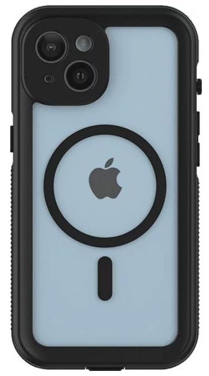 Body Glove Tidal Waterproof Case with Magsafe for iPhone 14 - Clear/Black Retail $49.99