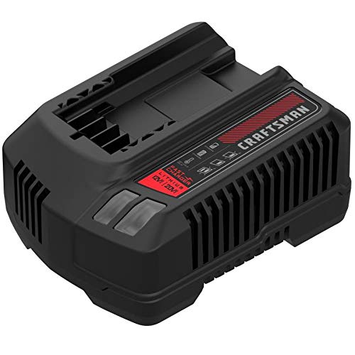 CRAFTSMAN V20 Battery Charger, LED Charging Indicator, Compatible with all CRAFTSMAN V20 Power Tool and Outdoor Tool Batteries (CMCB104) Retail $70.00