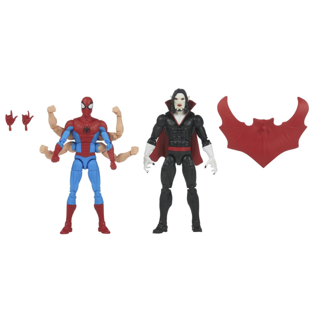The Amazing Spider-Man Marvel Legends Pack 2 Figurines Spider-Man & Morbius 15 cm Retail $47.32