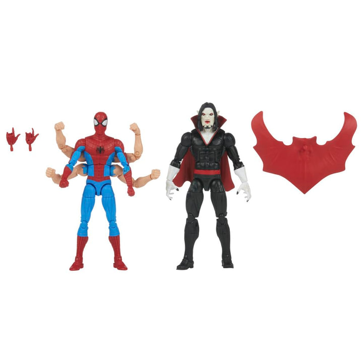 The Amazing Spider-Man Marvel Legends Pack 2 Figurines Spider-Man & Morbius 15 cm Retail $47.32
