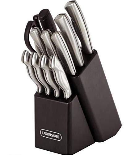 Farberware 22-Piece Stainless Steel Knife Set with Cutting Mats Retail $35.36