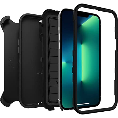 OTTERBOX Defender Series SCREENLESS Edition Case for iPhone 13 Pro Max & iPhone 12 Pro Max (Defender Pro Series, Black) Retail $40.00