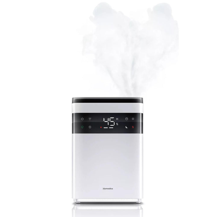Homedics Premium Warm & Cool Mist Ultrasonic Topfill Humidifier, 58 Hour Runtime Retail $63.00
