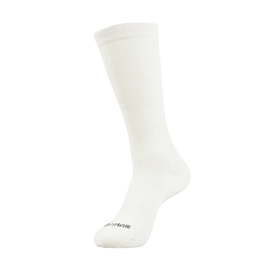 Terramar womens Thermasilk Mid Calf Liner Socks, Natural, X-Small Retail $25.00