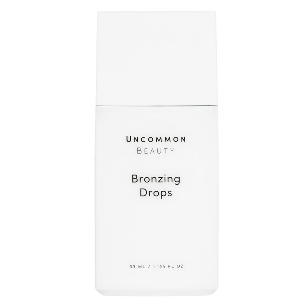 Uncommon Beauty Bronzing Drops - Buildable Liquid Face Bronzer Face Drops with Glycerin for a Sunkissed Healthy Glow - All Skin Types, Vegan, Cruelty Free, Synthetic Fragrance Free, 1.164 FL OZ Retail $32.00