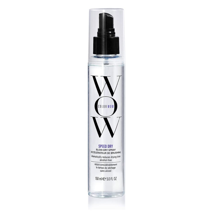 COLOR WOW Speed Dry Blow Dry Spray Ã¢â‚¬â€œ Cut Blow Dry Time by 30% | Heat Protectant, Prevent Breakage | Cruelty-Free & Gluten-Free