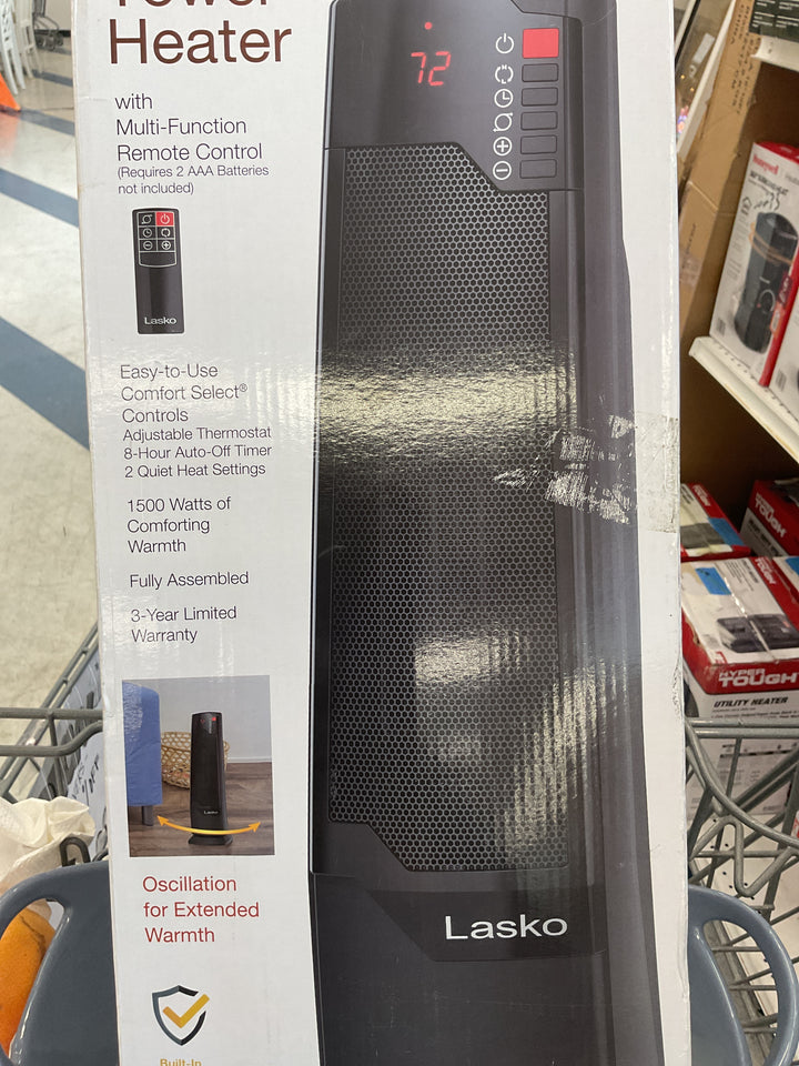 Lasko Digital Ceramic Tower Heater - with Remote Control