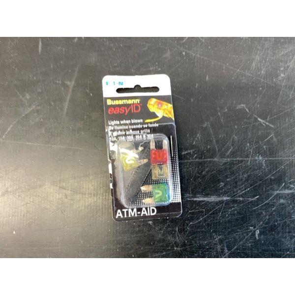 Bussmann easyID ATM-AID - Automotive Fuses, Lights When Blown, Assorted Amp Ratings Retail $10.00