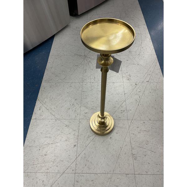 Gold Metal Flower Stand - Tall Plant Display, Event Decor Retail $65.00