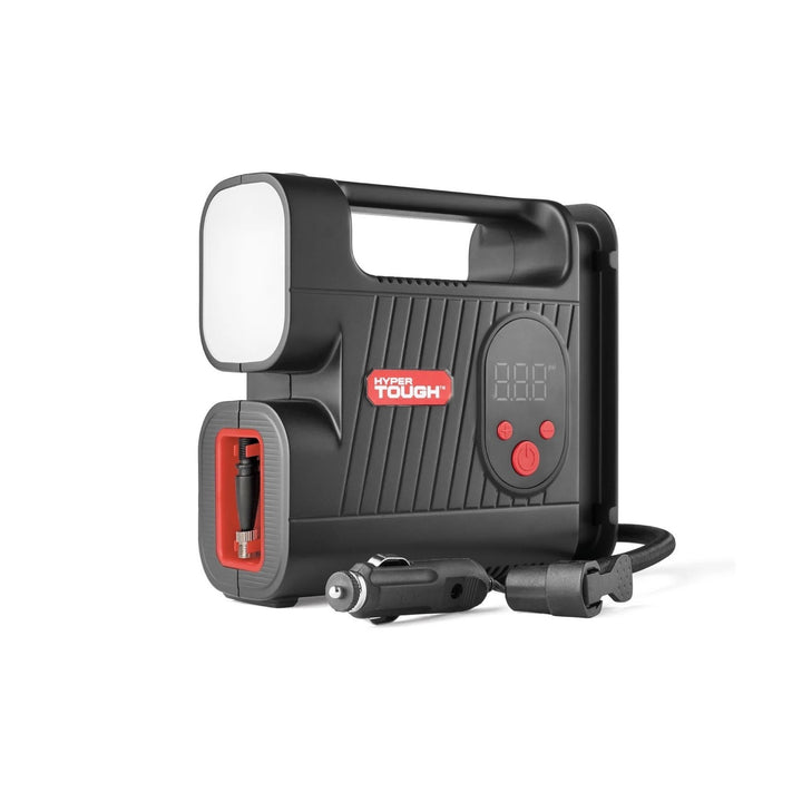 Hyper Tough DC 12V Digital Car Tire Inflator with Auto-off Function 100psi