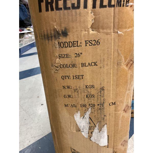 Freestyle FS26 Bike - 26 inch, Black