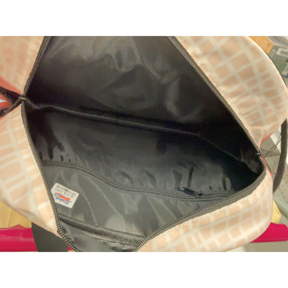 Boulder Bee Duffel Bag - Versatile, Lightweight, Pink Pattern