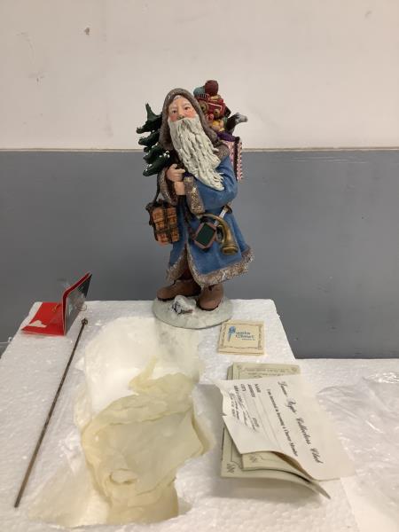 Duncan Royale Winter Santa Collectors Club Exclusive 2nd Redemption Piece Figurine Retail $75.00