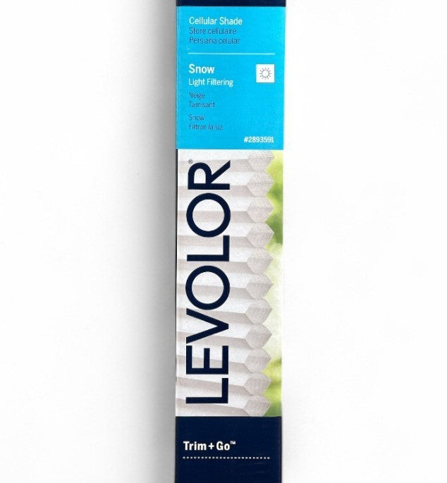 Levolor Trim+Go Cellular Blinds - CHOOSE COLOR + SIZE - Custom Sizes Available!
